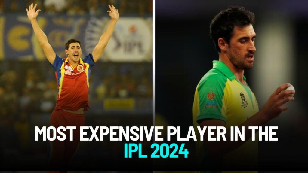 Which IPL player has the highest price in 2024?